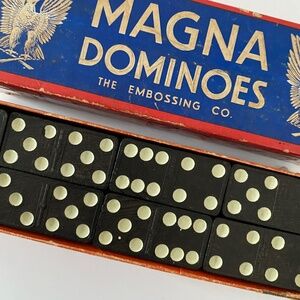 Vintage MANGA Dominoes Game
